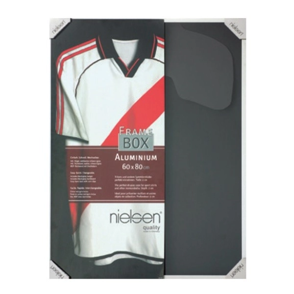 MARC VITRINA ALUMINI PLATA 60x80