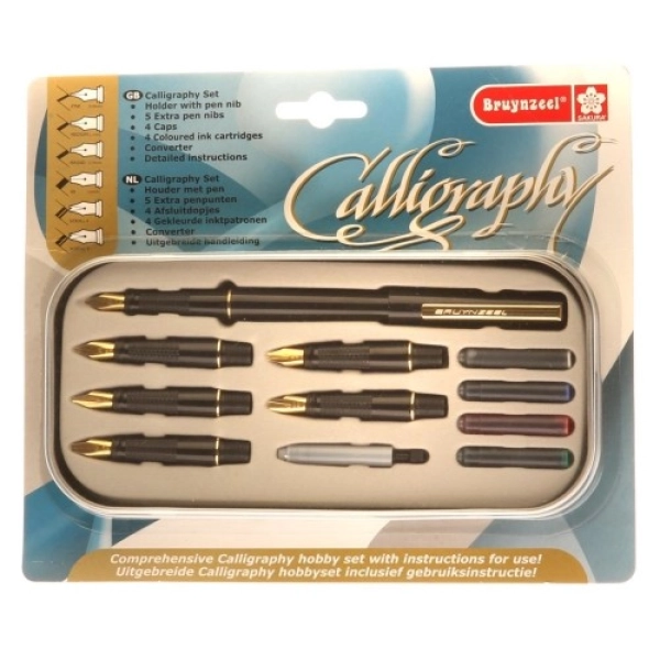 BRUYNZEEL SET DE CAL·LIGRAFIA 6 PLUMINS
