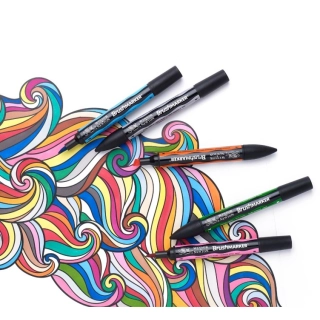 Retoladors BrushMarker