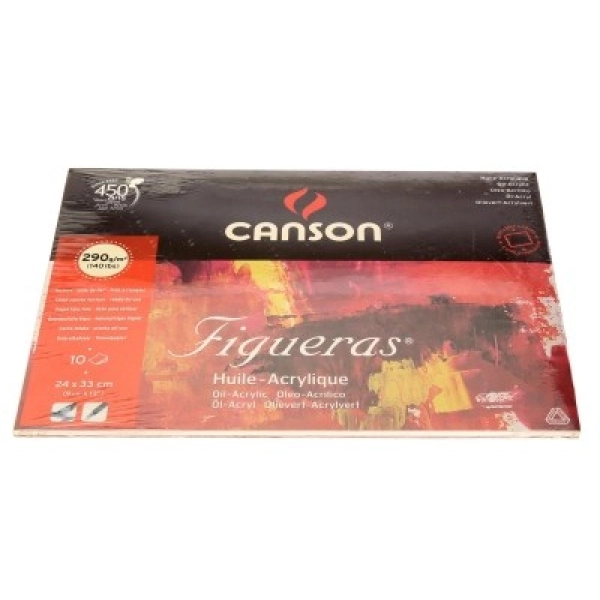 BLOC FIGUERAS 290gr.33x24 10 FULLS