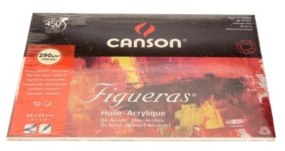 BLOC FIGUERAS 290gr.33x24 10 FULLS