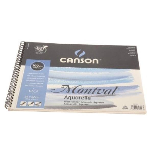 BLOC MONTVAL 300gr 32x24 12 FULLS