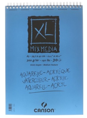 BLOC XL-MIX MEDIA A3 30 FULLS 300GR