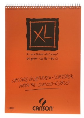 BLOC XL CROQUIS A2 90gr.60 FULLS