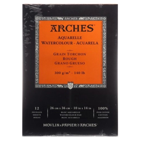 BLOC ARCHES 300gr.GG 36x26 12 fulls