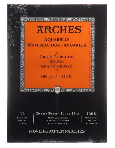 BLOC ARCHES 300gr.GG 36x26 12 fulls