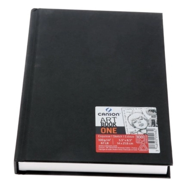 BLOC ONE CANSON 100g.21x14 100fulls