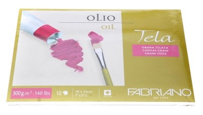 BLOC OLIO 300gr. 24x18     10 FULLS