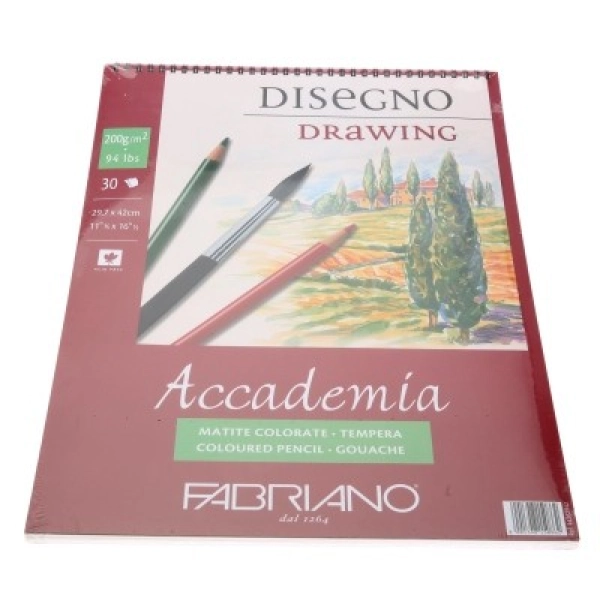 BLOC ACADEMIA 200gr.42x29  30 FULLS