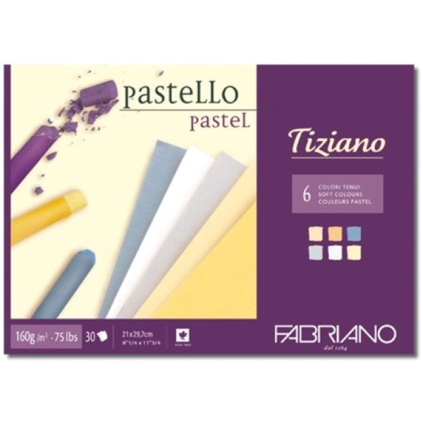 BLOC TIZIANO 160gr. 29X21  30 FULLS