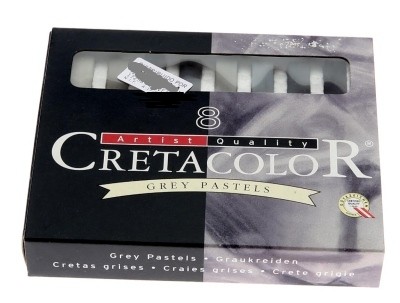 CRETACOLOR ESTOIG 8 CRETES GRISES