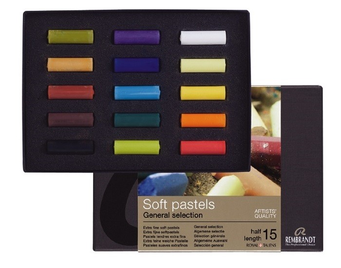 REMBRANDT 15 MITJOS PASTELS
