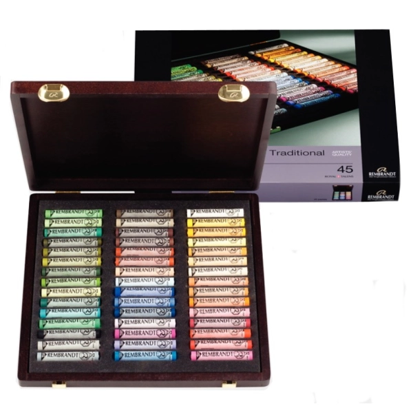 REMBRANDT CAIXA 45 PASTELS PAISATGE