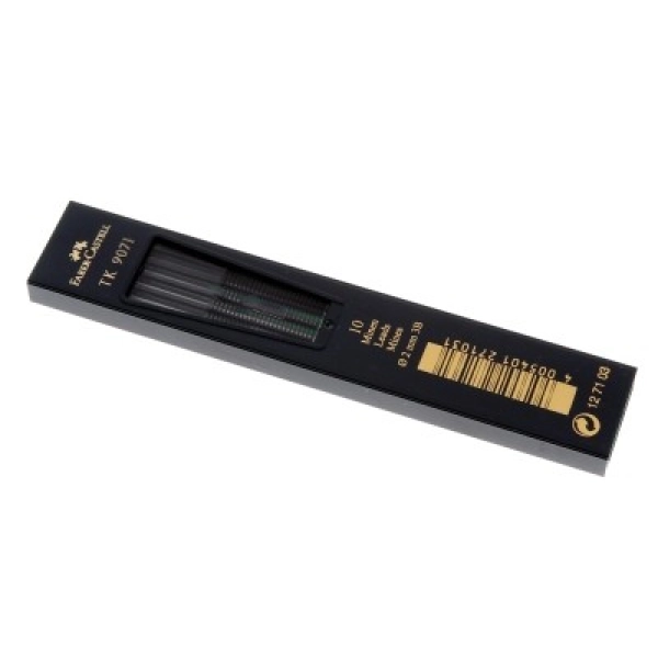 10 MINES FABER CASTELL  2mm. 3B