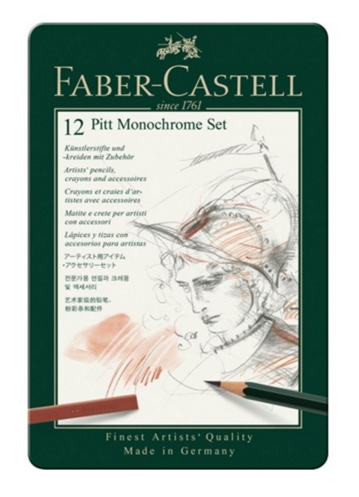 PITT FABER-CASTELL 12 PECES ASSORTIDES