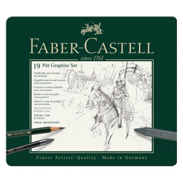 ESTOIG GRAFIT 19 PECES PITT FABER