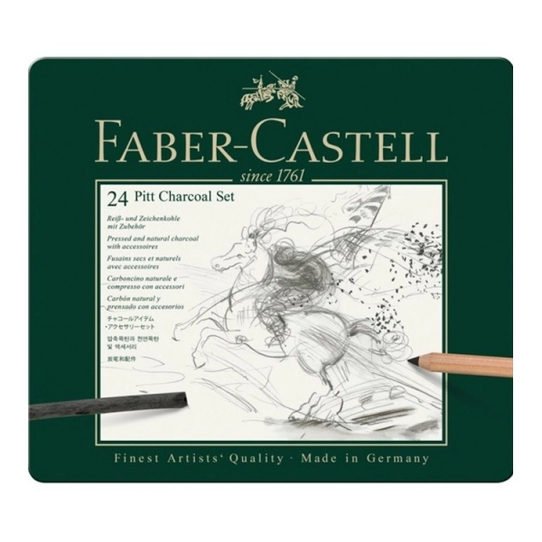 ESTOIG CARBO 24 PECES PITT FABER