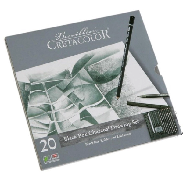ESTOIG CRETACOLOR BLACKBOX 20 PECES