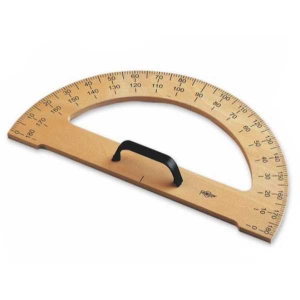 SEMICERCLE DE FUSTA 37x18 cms.