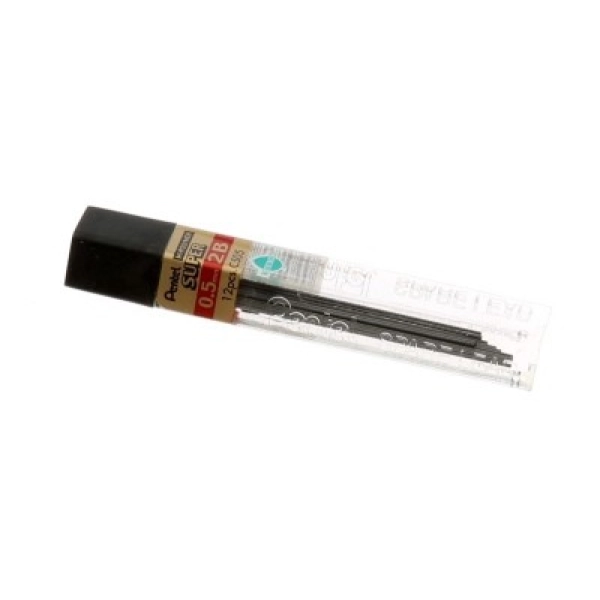 12 MINES PENTEL HI-POLYMER 0,5  2B