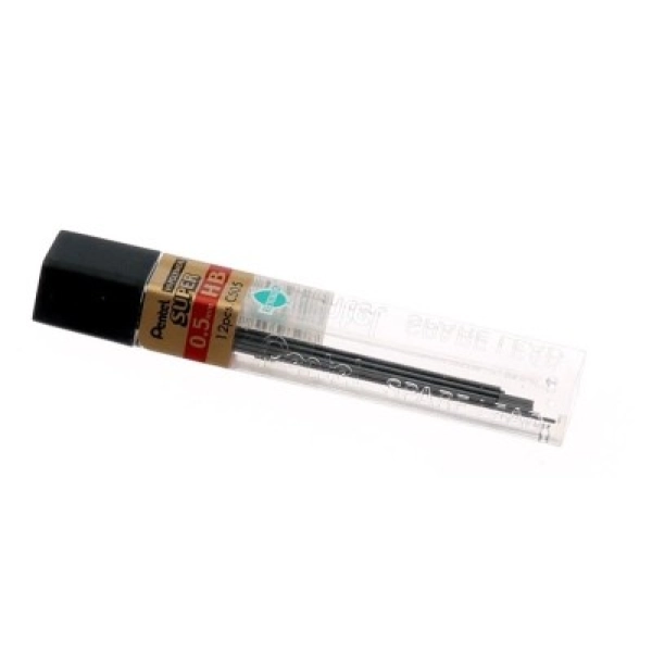 12 MINES PENTEL HI-POLYMER 0,5  HB
