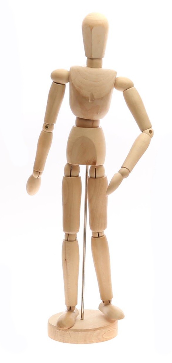 MANIQUI MASCULÍ 40 cms.