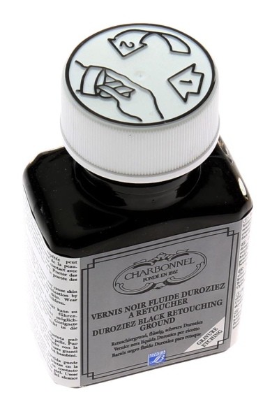 VERNIS CHARBONNEL-NOIR FLUIDE  75ml