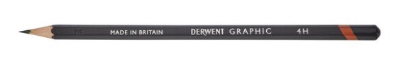 4H-LLAPIS GRAFIT DERWENT GRAPHIC