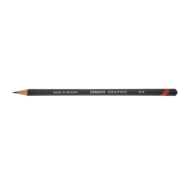 6H-LLAPIS GRAFIT DERWENT GRAPHIC