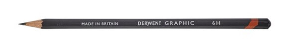 6H-LLAPIS GRAFIT DERWENT GRAPHIC