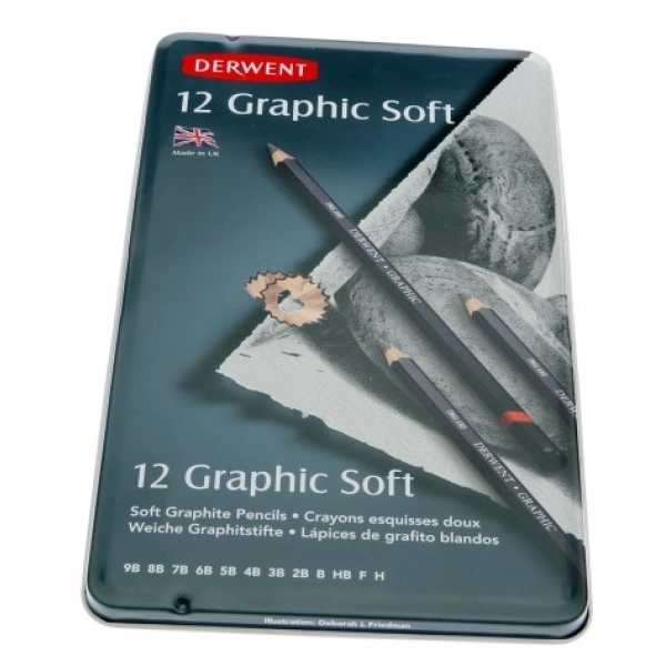 ESTOIG 12 DERWENT GRAPHIC 9B a 1H