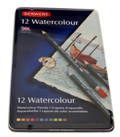 DERWENT WATERCOLOR 12 LLAPIS