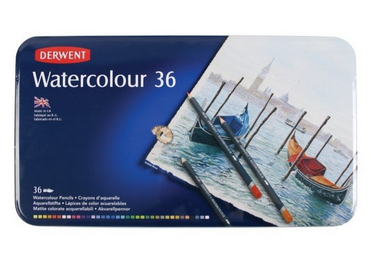 DERWENT WATERCOLOR 36 LLAPIS