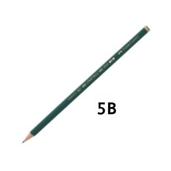 5B-LLAPIS GRAFIT FABER CASTELL 9000