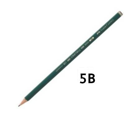 5B-LLAPIS GRAFIT FABER CASTELL 9000