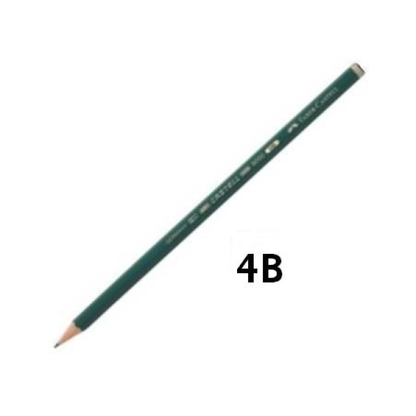 4B-LLAPIS GRAFIT FABER CASTELL 9000