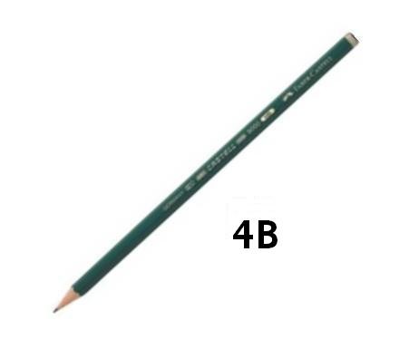 4B-LLAPIS GRAFIT FABER CASTELL 9000