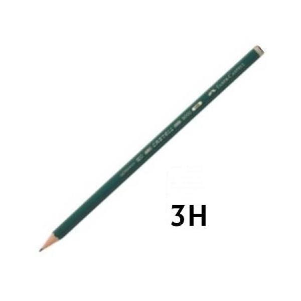 3H-LLAPIS GRAFIT FABER CASTELL 9000