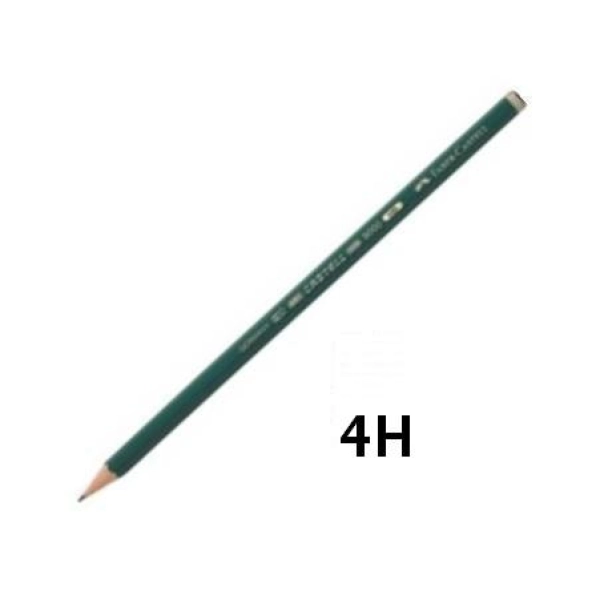 4H-LLAPIS GRAFIT FABER CASTELL 9000