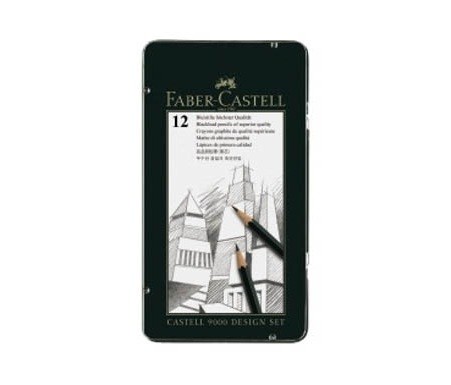 FABER-CASTELL 12 LLAPIS GRAFIT 5B-5H