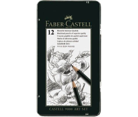 FABER-CASTELL 12 LLAPIS GRAFIT 8B-2H