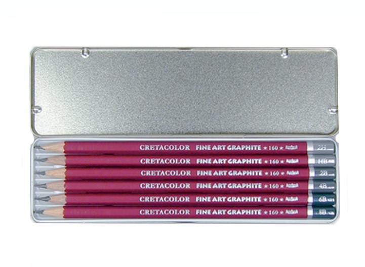 CRETACOLOR 6 LLAPIS GRAFIT