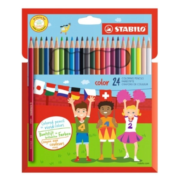 ESTOIG 24 LLAPIS STABILO COLOR