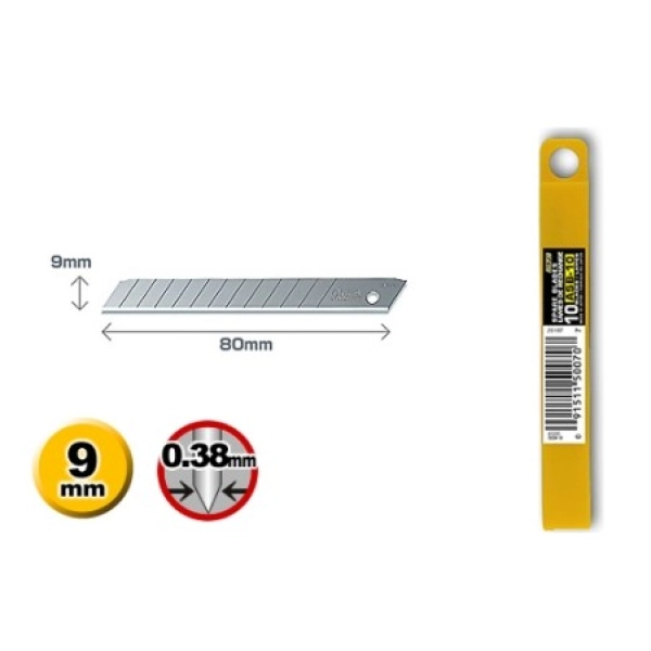 ASB-10 OLFA RECANVI 10 fulles