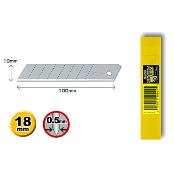 LB-10 OLFA RECANVI PER L-1 10fulles
