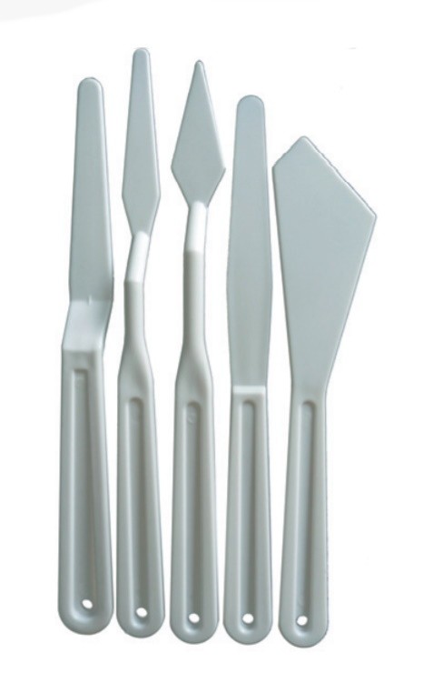 SET 5 ESPATULES PLASTIC