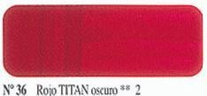 TITAN 20ml-VERMELL TITAN FOSC
