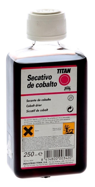 SECATIU DE COBALT TITAN 250 ml