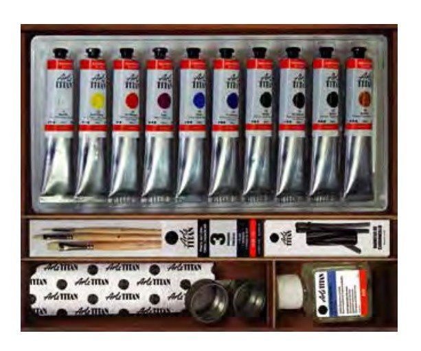 CAIXA OLI TITAN 10 TUBS 60ml