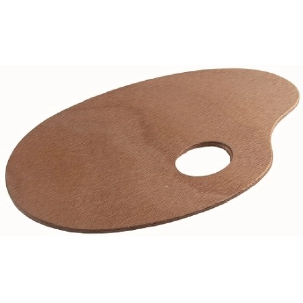 PALETA OVALADA VERNISADA  40X30